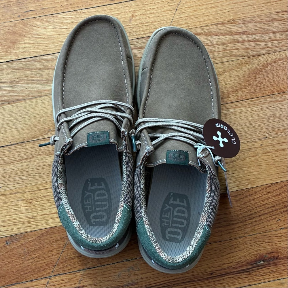 HEYDUDE Men’s Paul Slip-On Shoes - Nut (NIB) - Picture 5 of 9